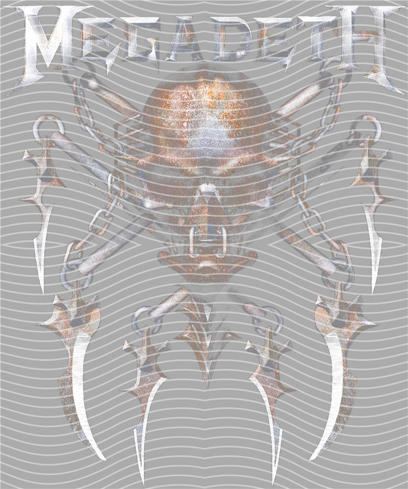 Metal band half-tone-MB 121